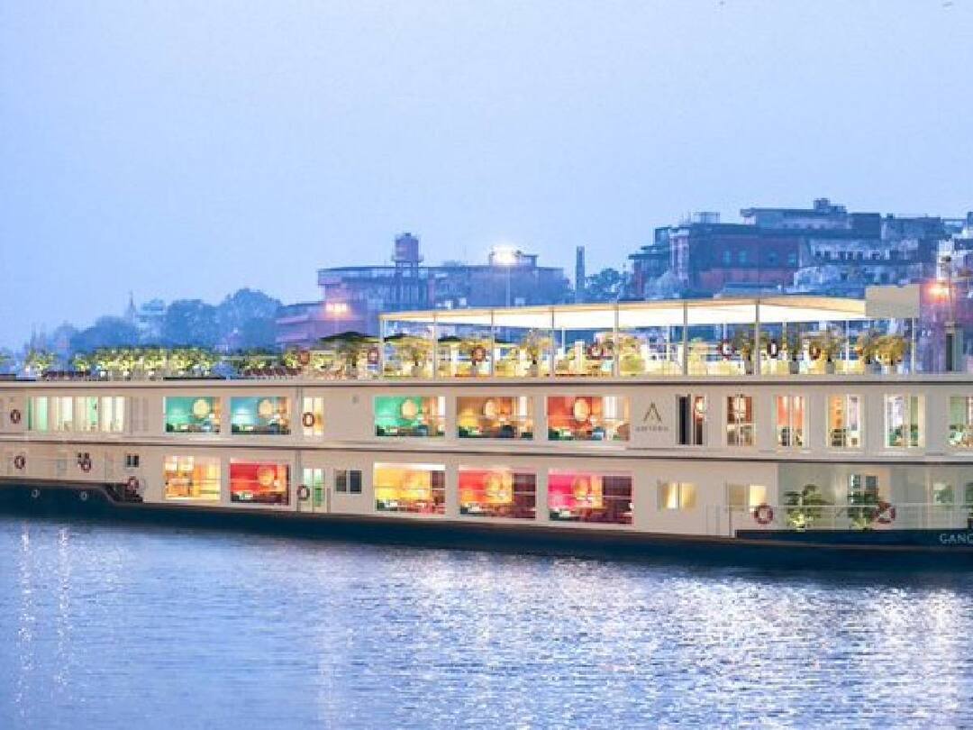 Ganga Vilas Cruise: 27 நதிகள் வழி பயணம்... உலகின் மிகப்பெரிய சொகுசுக் கப்பல்.. கங்கா விலாஸ் சேவையை தொடங்கி வைத்தார் பிரதமர்..!