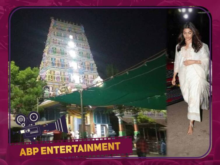 Pooja Hedge at Hyderabad peddamma temple and makes wish for success in her upcoming movies Pooja Hegde: பெத்தம்மா கோயிலில் புட்டபொம்மா நடிகை...! பூஜா ஹெக்டேவிற்கு இனி வெற்றி கிட்டுமா...?