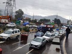 J&K Weather Update: Traffic Suspended On Jammu-Srinagar National Highway, Vehicles Stranded