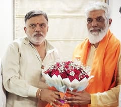 पालकमंत्री दादा भुसे आणि माजी आमदार राजाभाऊ वाजे यांच्यात तासभर चर्चा