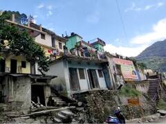 कर्णप्रयाग में हरकत में आया प्रशासन, abp की खबर के बाद दरारों वाले घर खाली करने का दिया नोटिस