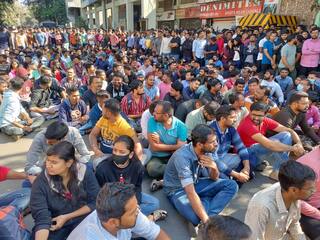 Pune MPSC Protest : ...तोपर्यंत आंदोलन सुरुच राहणार; पुण्यात MPSCची तयारी करणारे विद्यार्थी आक्रमक