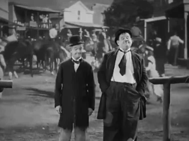 Edited Video Of Laurel And Hardy Dancing To The Award Winning Song 'Naatu Naatu' Goes Viral. Watch Edited Video Of Laurel And Hardy Dancing To The Award Winning Song 'Naatu Naatu' Goes Viral. Watch