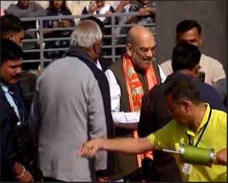 Makar Sankranti 2023 Union Home Minister amit shah Flies Kite in Ahmedabad Uttarayan Festival 2023: ગૃહમંત્રી અમિત શાહે વેજલપુરમાં પતંગ ચગાવી, ઊંધિયાનો સ્વાદ પણ માણ્યો