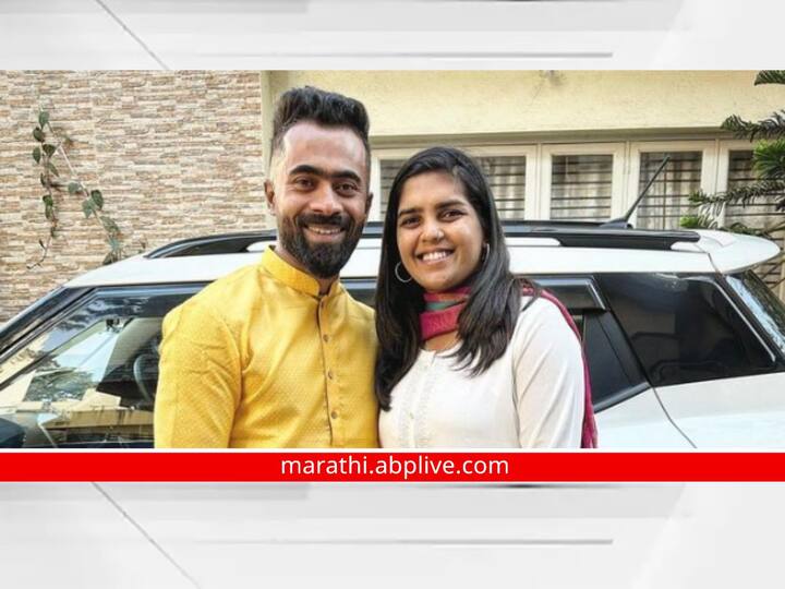 Cricketer veda krishnamurthy marriage with arjun hoysala at sub registrar office bengaluru भारतीय महिला क्रिकेटरने गुपचूप उरकलं लग्न, कोर्ट मॅरेजचा फोटो व्हायरल