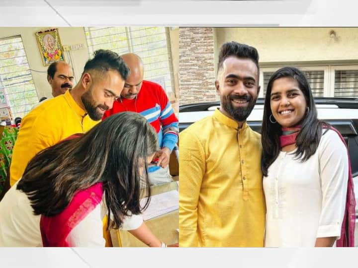 Veda Krishnamurthy Marriage Bengaluru : भारतीय महिला क्रिकेटपटूने (Indian Cricketer) गुपचूप लग्न केलं आहे.