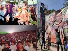 Varasudu: தமிழ்நாட்டையே முந்திடுவாங்கபோல.. தெலுங்கில் வாரிசு படத்தை கொண்டாடும் ரசிகர்கள்..வைரலாகும் வீடியோ..!