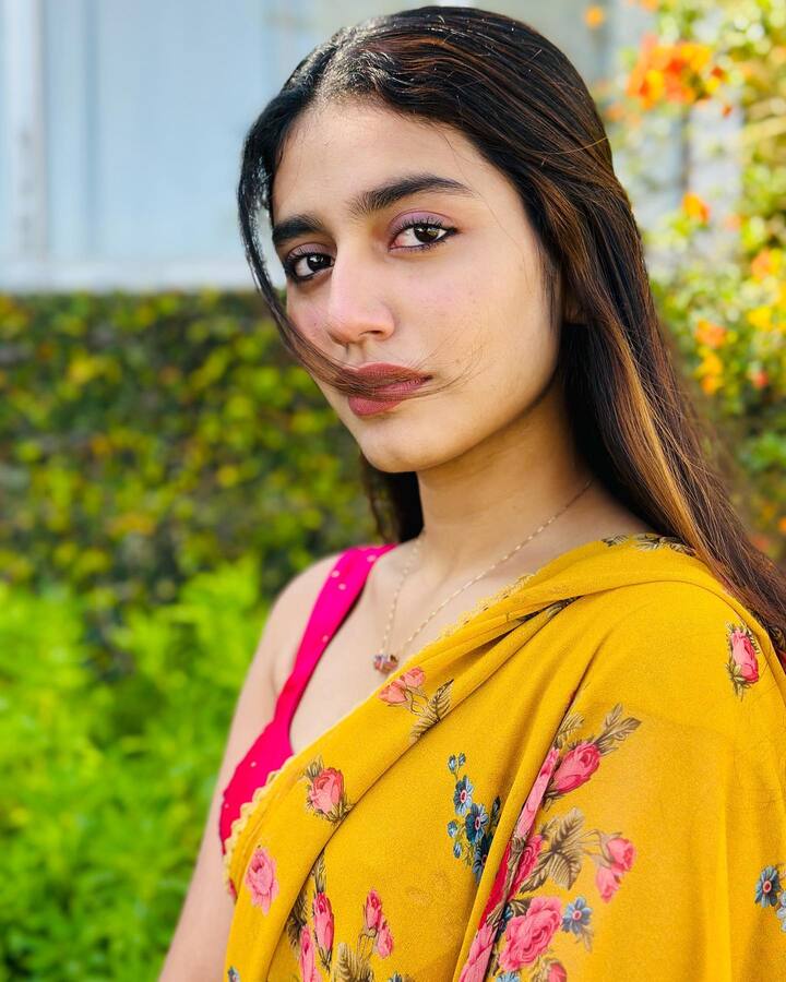 ప్రియా ప్రకాష్ వారియర్ -Image credit: Priya Prakash Varrier/Instagram