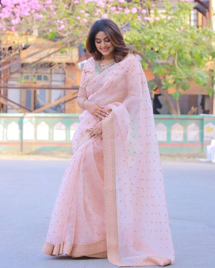 మిస్టర్ అండ్ మిసెస్ షోకి న్యాయ నిర్ణేతగా వ్యవహరిస్తోంది. Image Credit: Sneha/ Instagram