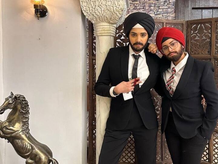 Kundali Bhagya preeta aka Shraddha Arya Turns Sardar In Upcoming Sequence in tv show here is picture बढ़ी हुई दाढ़ी और सिर पगड़ी, सूट-बूट में कौन है ये सरदार? नाम सुनकर चकरा जाएंगे आप