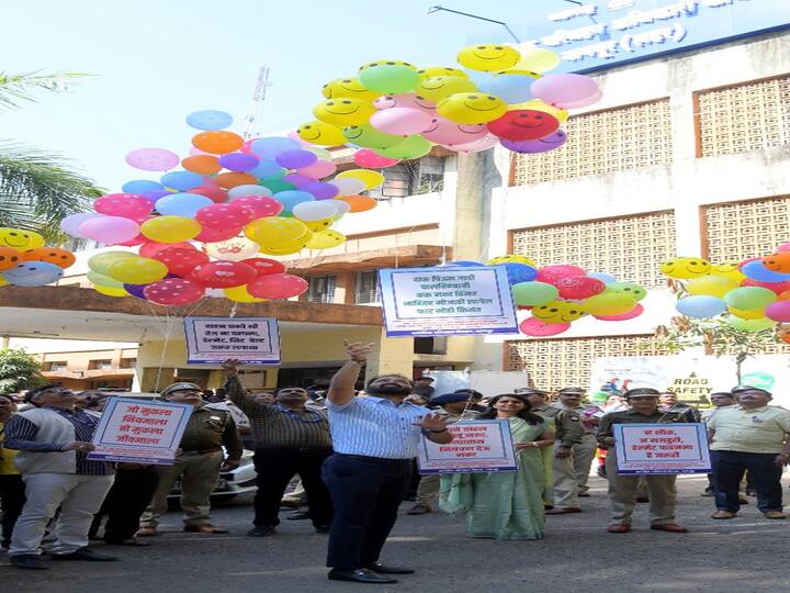 रस्ता सुरक्षा अभियानानिमित्त शहर प्रादेशिक परिवहन कार्यालय शहर (MH31) येथे कार्यक्रमाचे आयोजन करण्यात आले होते.