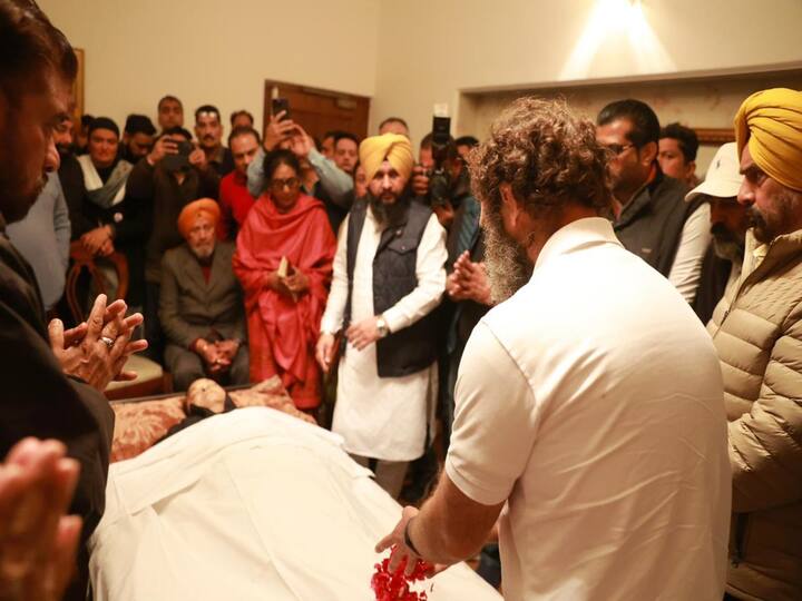 The 76-year-old Jalandhar MP reportedly suffered a cardiac arrest during the Bharat Jodo Yatra. The Congress march has been halted for the day. Rahul Gandhi's press conference in Jalandhar scheduled for Sunday has also been postponed to January 17. (Photo: Twitter/@INCIndia)