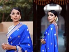 Shriya Pilgaonkar: श्रियाचा मराठमोळा लूक; साडीत खुललं सौंदर्य