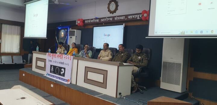 उपसंचालक, आरोग्य सेवा, नागपूर मंडळ, नागपूर या कार्यालयातील अधिकारी, कर्मचारी व वाहन चालक यांच्याही कार्यशाळेचे आयोजन करण्यात आले.