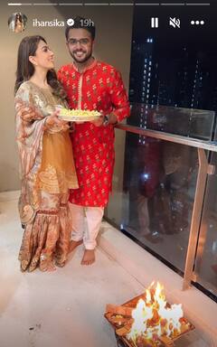 Hansika Motwani ने ससुराल में धूमधाम से सेलिब्रेट की पहली लोहड़ी, सामने आईं सेलिब्रेशन की खूबसूरत तस्वीरें