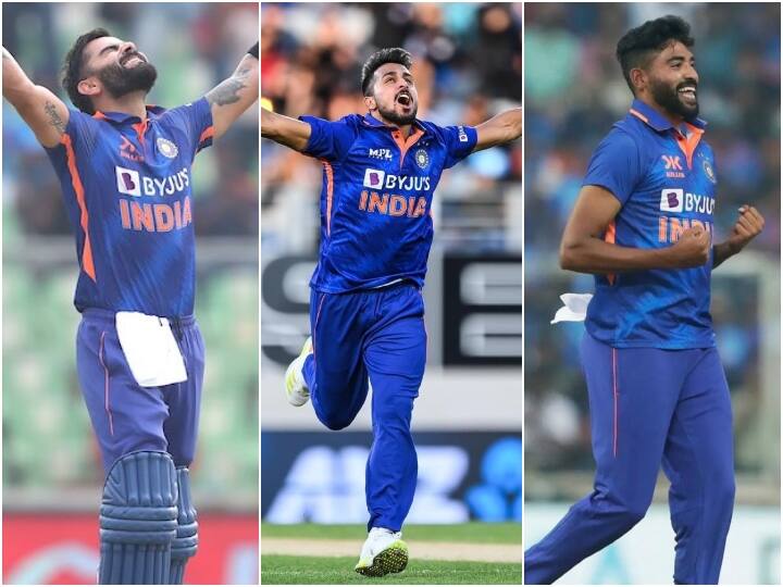 Virat Kohli Mohammed Siraj Umran Malik and Kuldeep Yadav were star in ODI series against Sri Lan कोहली का दमखम, उमरान की स्पीड और सिराज की स्विंग; SL सीरीज में इन खिलाड़ियों का रहा जलवा, बने ODI वर्ल्ड कप खेलने के दावेदार