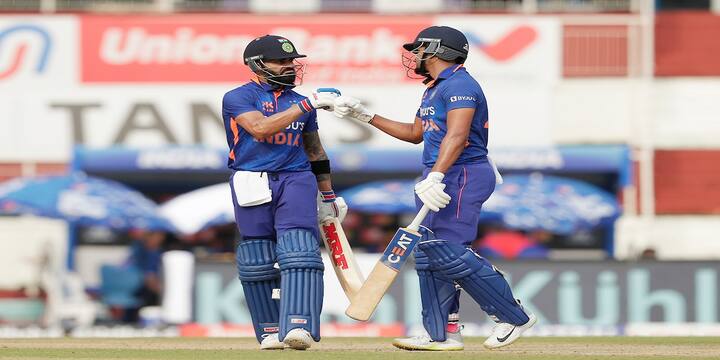 IND vs SL, 3rd ODI: India given target of 391 runs against Sri Lanka 1st Innings Greenfield International Stadium IND vs SL, 3rd ODI: విరాట్ విశ్వరూపం- చివరి వన్డేలో భారీ స్కోరు సాధించిన భారత్