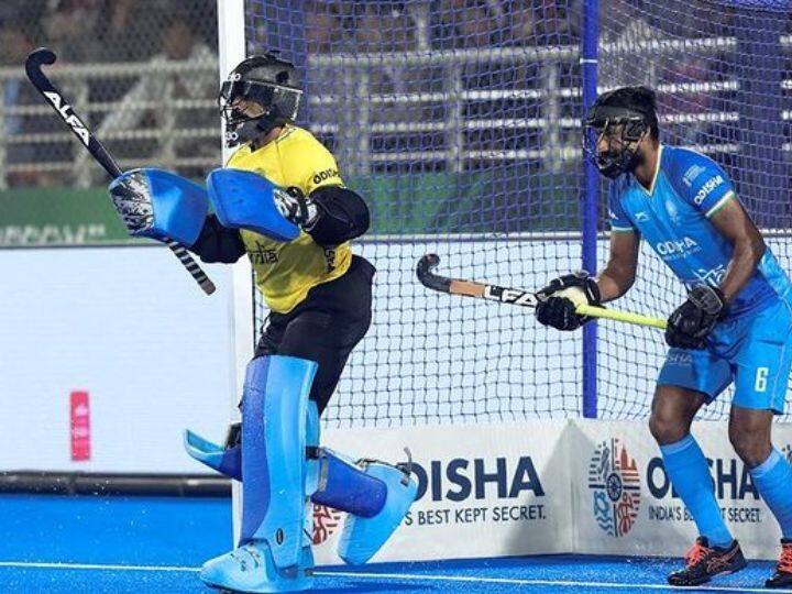 हॉकी विश्वचषकातील आजचा भारताचा सामना अनिर्णित सुटला इंग्लंडविरुद्ध भारताला एकही गोल करता आला नाही.