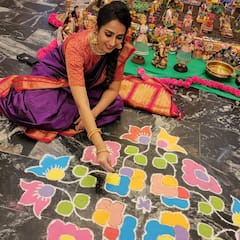 Actrss Laya: అమెరికాలో నటి లయ సంక్రాంతి వేడుకలు