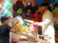 Photo : 'तिळगुळ घ्या, गोड बोला', राज्यभरात मकर संक्रांतीचा उत्साह