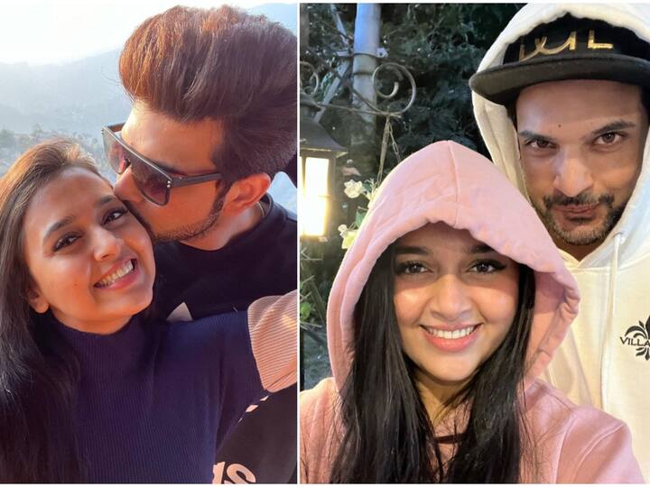 Popular television actress Tejasswi Prakash dropped her winter diaries' photo dump featuring her bae Karan Kundrra.