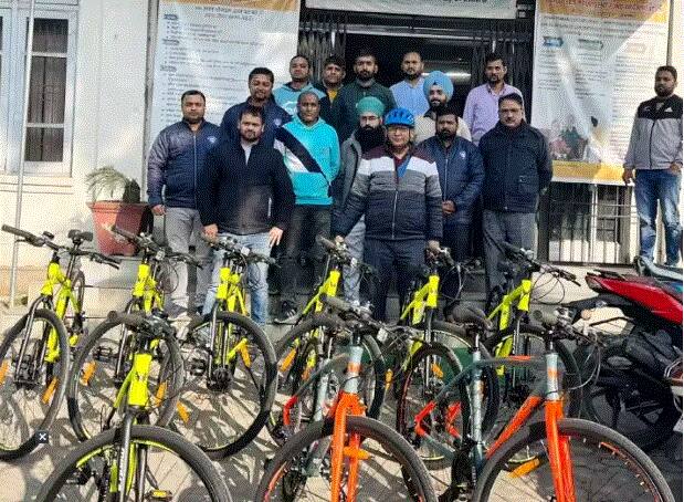 EPFO these Employees get bicycles in jammu know details EPFO : ਇਨ੍ਹਾਂ ਕਰਮਚਾਰੀਆਂ ਲਈ ਖੁਸ਼ਖਬਰੀ ! ਇੱਥੇ ਮੁਫ਼ਤ ਵਿੱਚ ਵੰਡੇ ਗਏ ਸਾਈਕਲ, ਜਾਣੋ ਕਿਸ ਨੂੰ ਮਿਲਿਆ ਇਹ ਤੋਹਫ਼ਾ