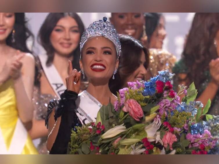 Miss Universe 2022 USA RBonney Gabriel wins Miss Universe 2022: अमेरिकेची आर बोनी गॅब्रिएल ठरली 'मिस युनिव्हर्स-2022' ची विजेती