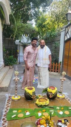 Tamil Celebrities : கார்த்தி முதல் கவின் வரை..வேட்டி சட்டையில் பட்டைய  கிளப்பும் நம்ம ஊர் பிரபலங்கள்!