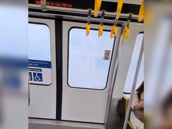 Singapore Train Windows Gets Hazy When Passing Through Nearby House Viral Video: रिहायशी इलाकों से गुजरते वक्त धुंधली हो जाती हैं सिंगापुर ट्रेन की खिड़कियां, आपको चौंका देगा ये वीडियो