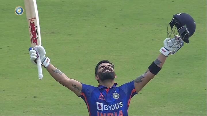 Virat, the talismanic Indian batter, played an unbeaten 110-ball 166 run innings during IND-SL 3rd ODI at Thiruvananthapuram.