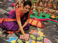 Actrss Laya: అమెరికాలో నటి లయ సంక్రాంతి వేడుకలు