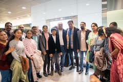 KTR Davos: మంత్రి కేటీఆర్‌కు స్విట్జర్లాండ్‌లో ఘన స్వాగతం