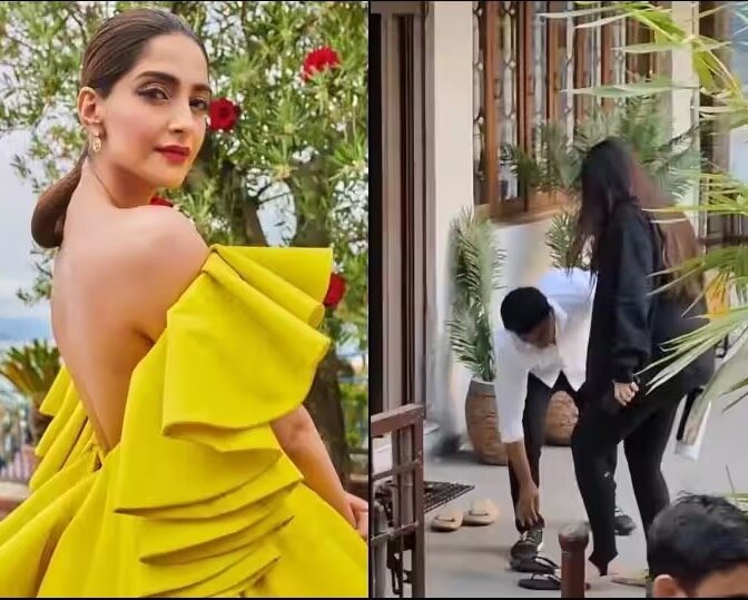 Sonam Kapoor Troll : સોનમના ચપ્પલની એક તસવીર વાયરલ થયા લોકોએ રીતસરનો ઉધડો જ લઈ લીધો