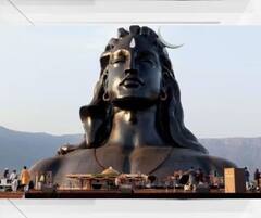 Karnataka Adiyogi Statue : हर हर महादेव! 'आदियोगी' शंकराची 112 फूट उंच मूर्ती, भव्य शिवमूर्तीचं लोकार्पण