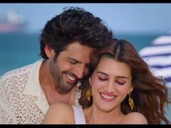 Shehzada First Song ‘Munda Sona Hoon Main’ Out: Kartik Aaryan and Kriti Sanon Dance To Diljit Dosanjh's Voice