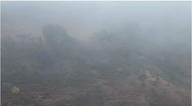 हे फोटो शिमला किंवा काश्मीरमधले नाहीत तर नंदुरबार जिल्ह्यातील सातपुड्याच्या डोंगर रांगामधील आहेत.