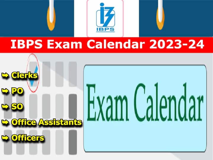 IBPS Exam Calendar 2023 released for RRB, Clerk, PO exams on ibps.in; check dates IBPS Exam Calendar: బ్యాంక్ ఉద్యోగార్థులకు అలర్ట్! ఈ ఏడాది క్లర్క్, పీవో, ఆఫీసర్ పరీక్షల తేదీలను వెల్లడించిన ఐబీపీఎస్ - ఏ పరీక్ష ఎప్పుడంటే?