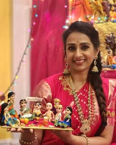 హీరోయిన్ లయ బొమ్మల కొలువు- చూసేందుకు రెండు కళ్లు చాలవు