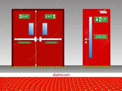 पहले बिल्डिंग में Exit Door नहीं होते थे... फिर एक दिन ये घटना हुई और उसके बाद ये दरवाजे बनाए जाने लगे!