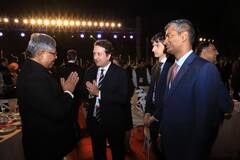 Pune G-20: परदेशी पाहुण्यांनी धरला ढोल-लेझीमवर ठेका