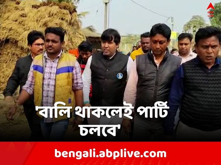 Birbhum News new controversy arise after TMC worker comment on sand politics in Nanoor Birbhum News: 'বালি থাকলেই পার্টি চলবে', তৃণমূলকর্মীর মন্তব্যে অস্বস্তিতে বিধায়ক !