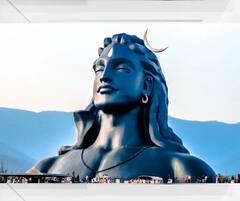 Karnataka Adiyogi Statue : हर हर महादेव! 'आदियोगी' शंकराची 112 फूट उंच मूर्ती, भव्य शिवमूर्तीचं लोकार्पण
