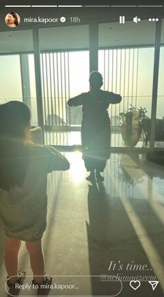 पोती मीशा को लैविश लिविंग रूम में डांस सिखती दिखीं दादी नीलिमा अजीम, देखें कैसा है Shahid Kapoor और Mira Rajput का घर