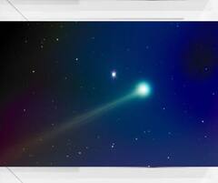 Green Comet : अवकाशात दिसला हिरवा धुमकेतू, 50 हजार वर्षानंतर दिसलं अदभुत दृष्यं