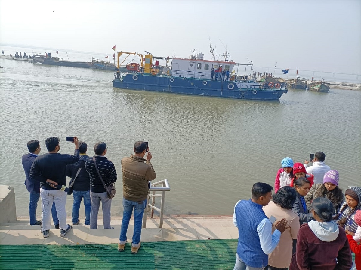 MV Ganga Vilas Docked, Not Stuck In Bihar, Clarifies Waterways Official