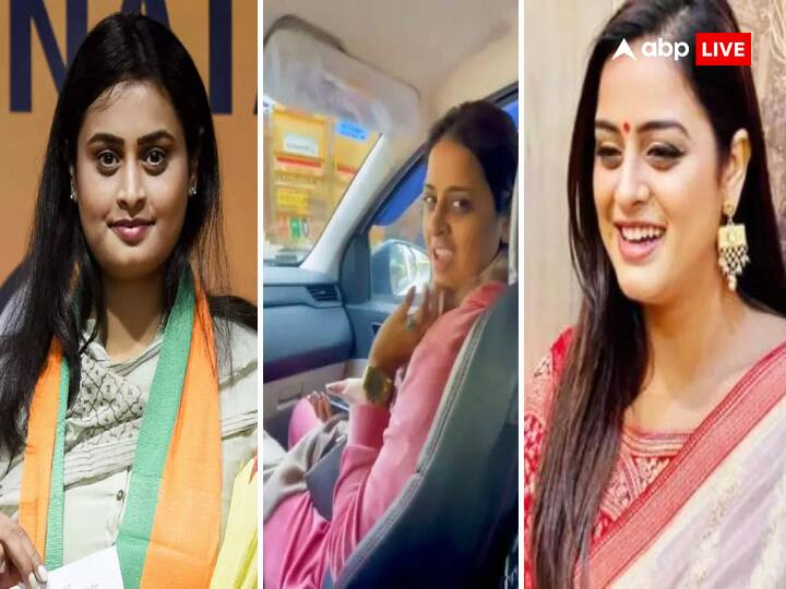 Bhojpuri News: Actress Yamini Singh looks like MLA Shreyasi Singh VIDEO Viral on Khesari Lal Yadav Song know truth Bhojpuri News: बिहार की विधायक जैसी लगती है भोजपुरी की ये हिरोइन, जानिए कौन है, वायरल हो चुका है VIDEO