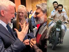 2 முறை ஆர்.ஆர்.ஆர் படம் பார்த்த அவதார் இயக்குநர் ஜேம்ஸ் காமரூன்...  மகிழ்ச்சியின் உச்சத்தில் ராஜமௌலி!