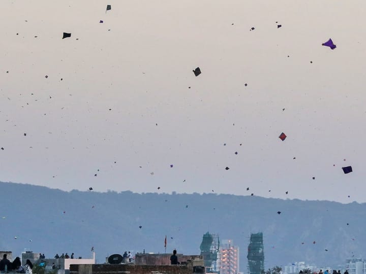 Uttarayan Gujarat six people died 176 injured due to neck cut from manjha and fall while flying kites Gujarat: उत्तरायण पर्व के दौरान पतंग के मांझे से गर्दन कटने से छह लोगों की मौत, 176 लोग घायल