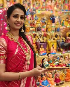 హీరోయిన్ లయ బొమ్మల కొలువు- చూసేందుకు రెండు కళ్లు చాలవు