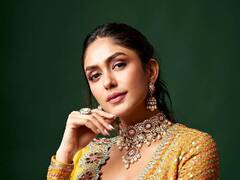 Mrunal Thakur : मृणाल ठाकूरचा मनमोहक अंदाज; ट्रॅडिशनल लूकमध्ये दिसतेय खास!